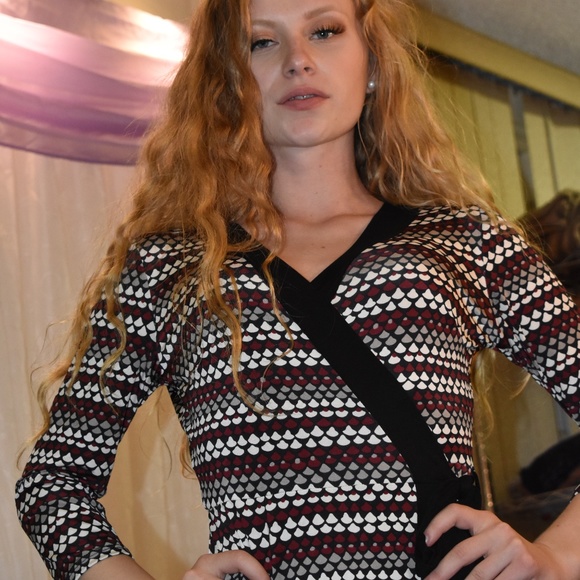 Gorgeous slinky wrap dress - Picture 6 of 6